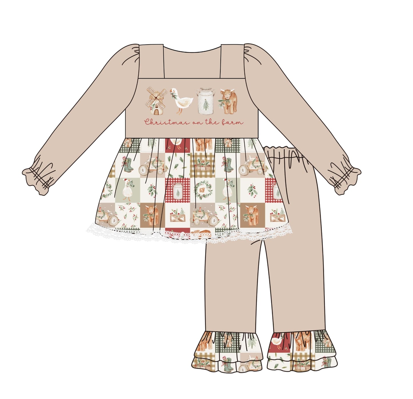 Christmas on the Farm Embroidery Collection ETA September