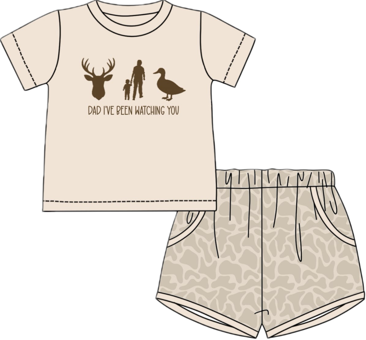 Wanna be like Dad Embroidery Collection ETA JUNE