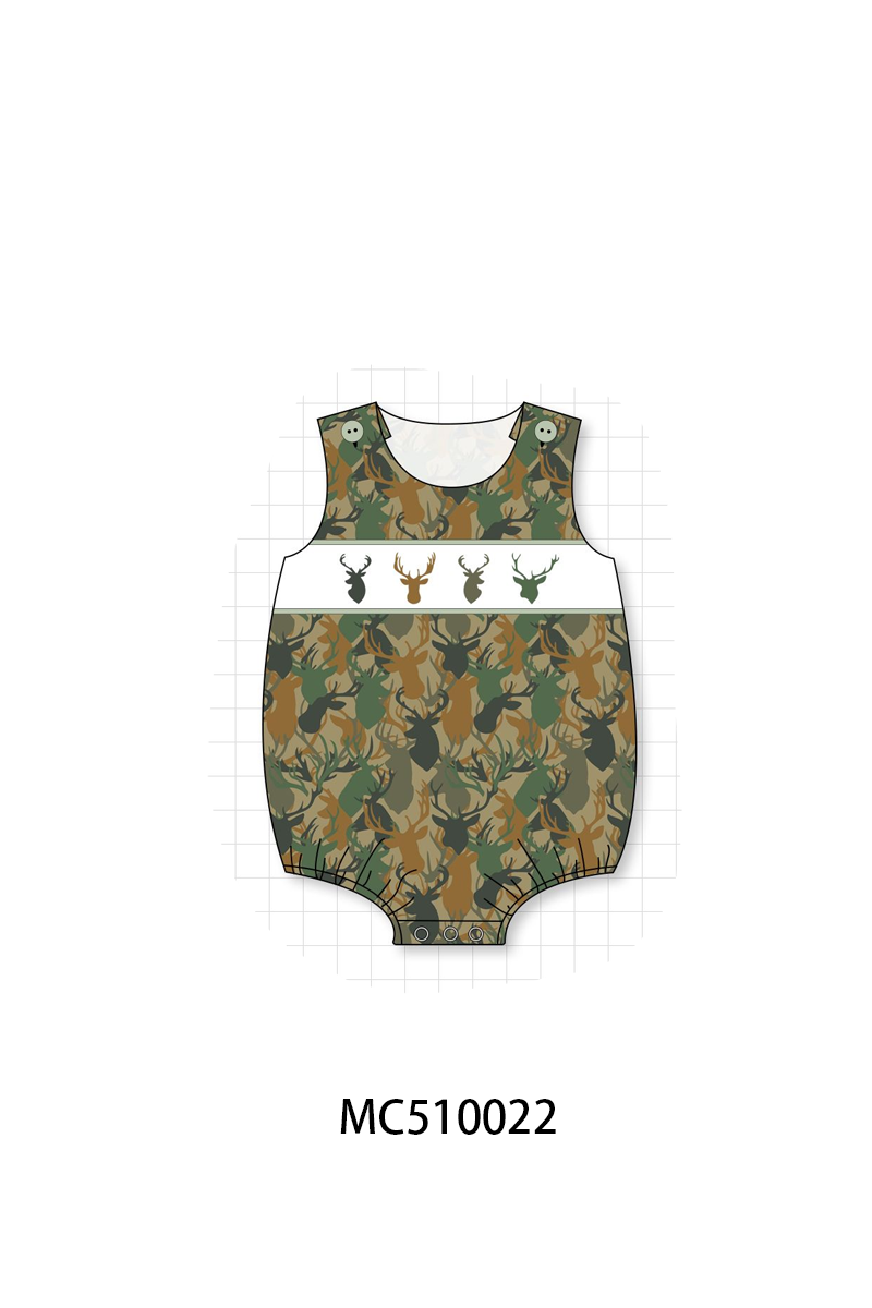 PO23 Camouflage Deer Antler Embroidery Collection ETA March