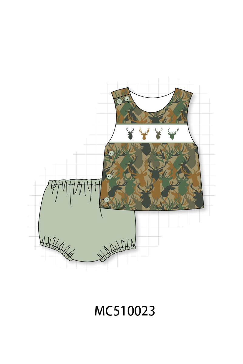 PO23 Camouflage Deer Antler Embroidery Collection ETA March