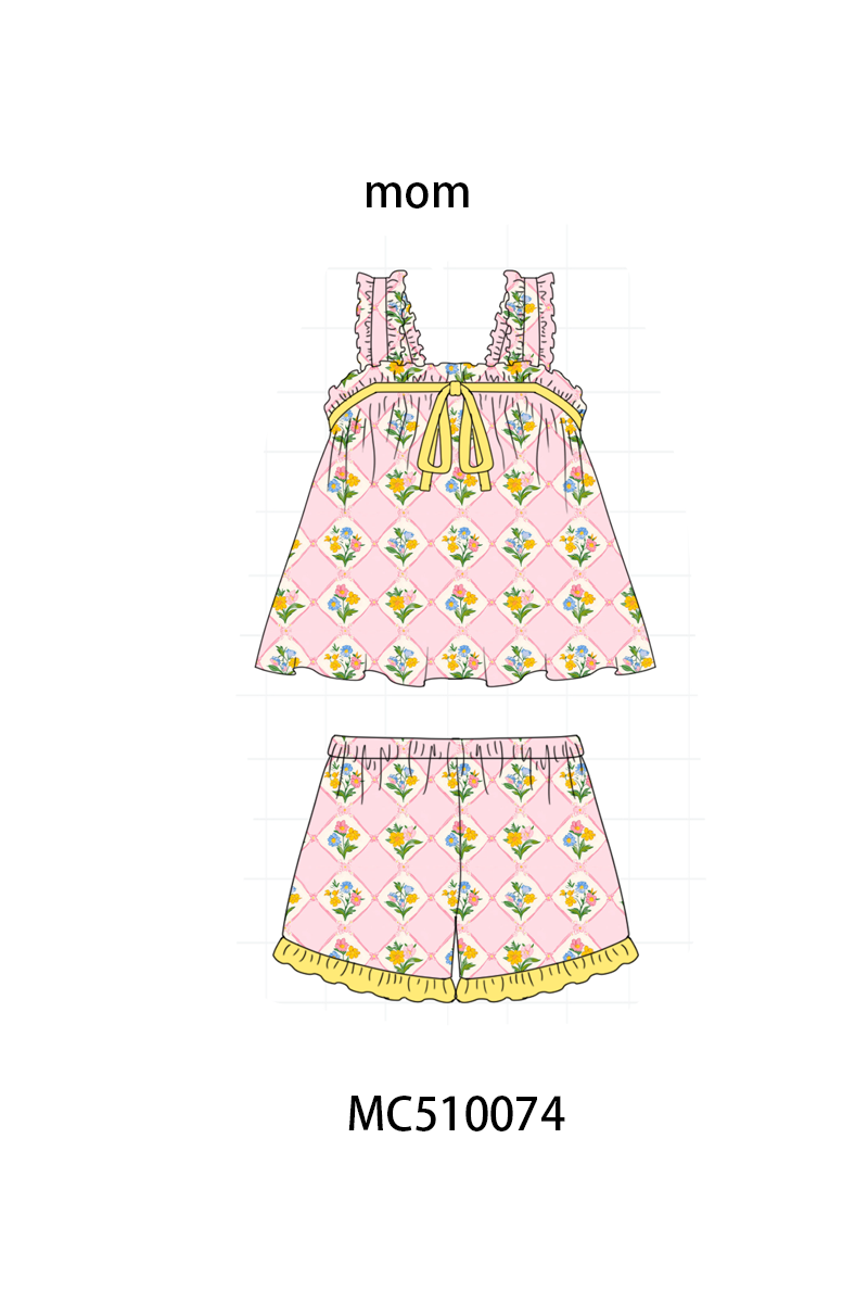 PO23 Multicolored Floral Print MOM Sleeping Wear Collection 2 ETA March
