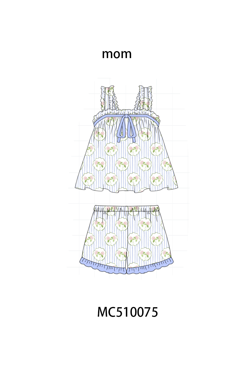 PO23 Multicolored Floral Print MOM Sleeping Wear Collection 2 ETA March