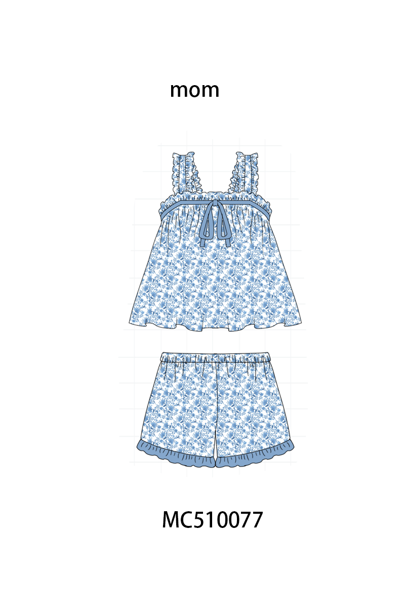 PO23 Multicolored Floral Print MOM Sleeping Wear Collection 2 ETA March