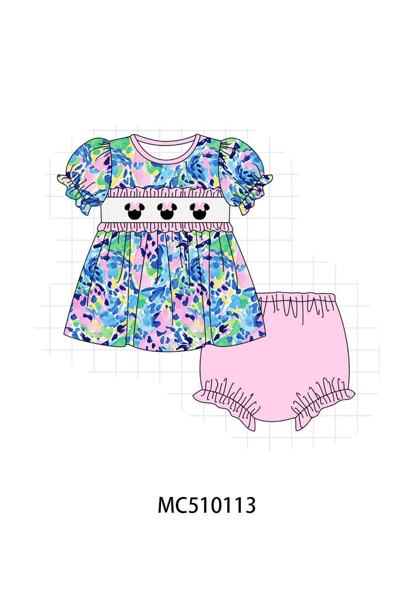 PO23 Pink Character Smocked Collection ETA March