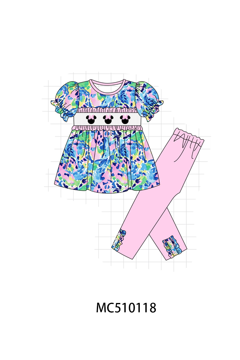 PO23 Pink Character Smocked Collection ETA March