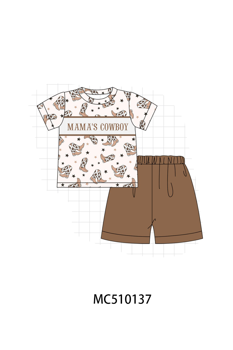PO23 Western Cowboy Boots Machine Smocked Collection Eta March