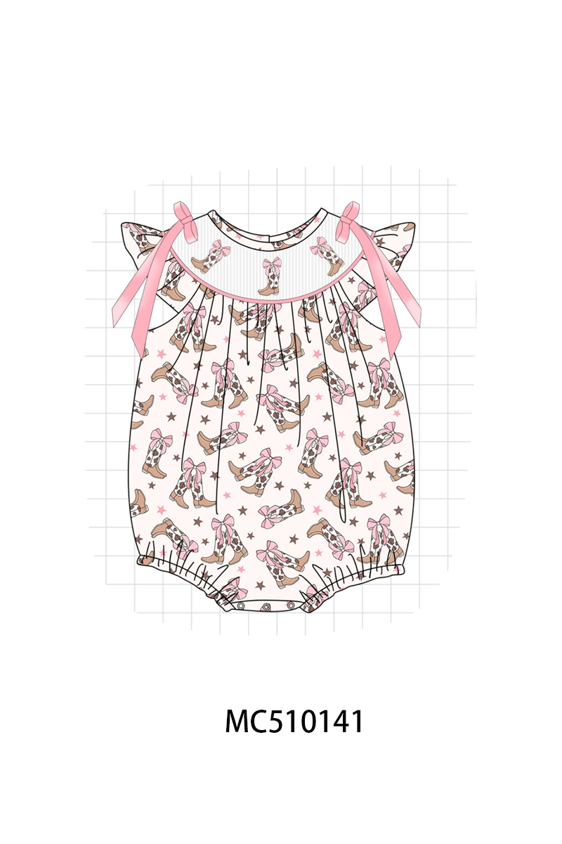 PO23 Western Cowboy Boots Machine Smocked Collection 2 ETA March