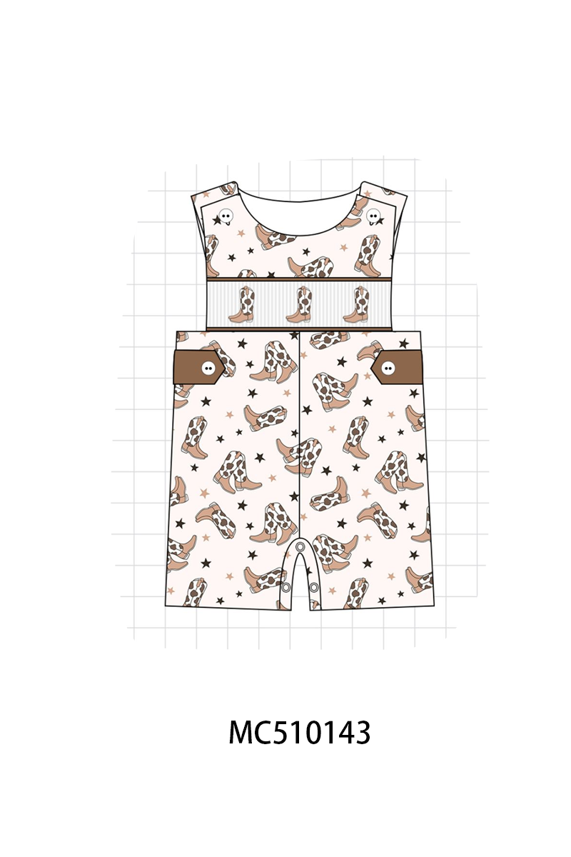PO23 Western Cowboy Boots Machine Smocked Collection 2 ETA March