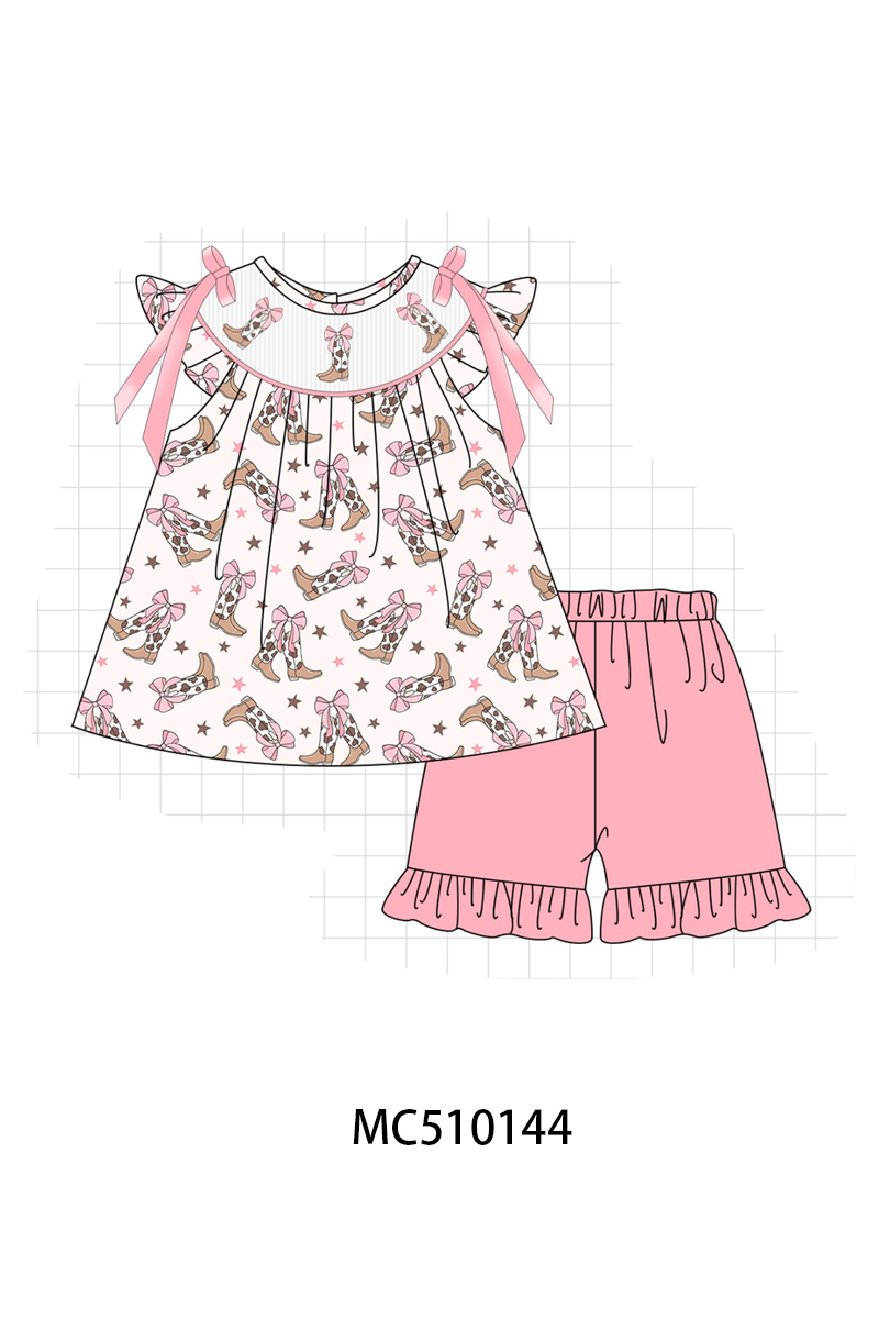PO23 Western Cowboy Boots Machine Smocked Collection 2 ETA March