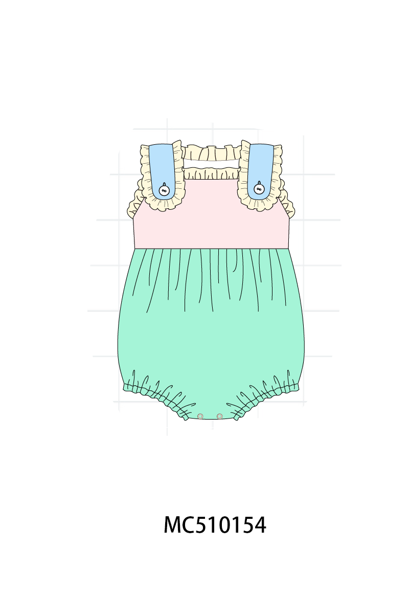 PO23 Color Blocks Ruffle Collection 1 ETA March