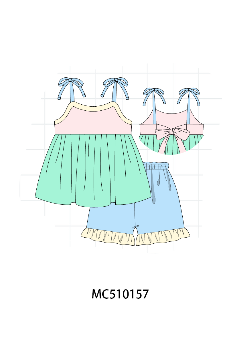 PO23 Color Blocks Ruffle Collection 1 ETA March