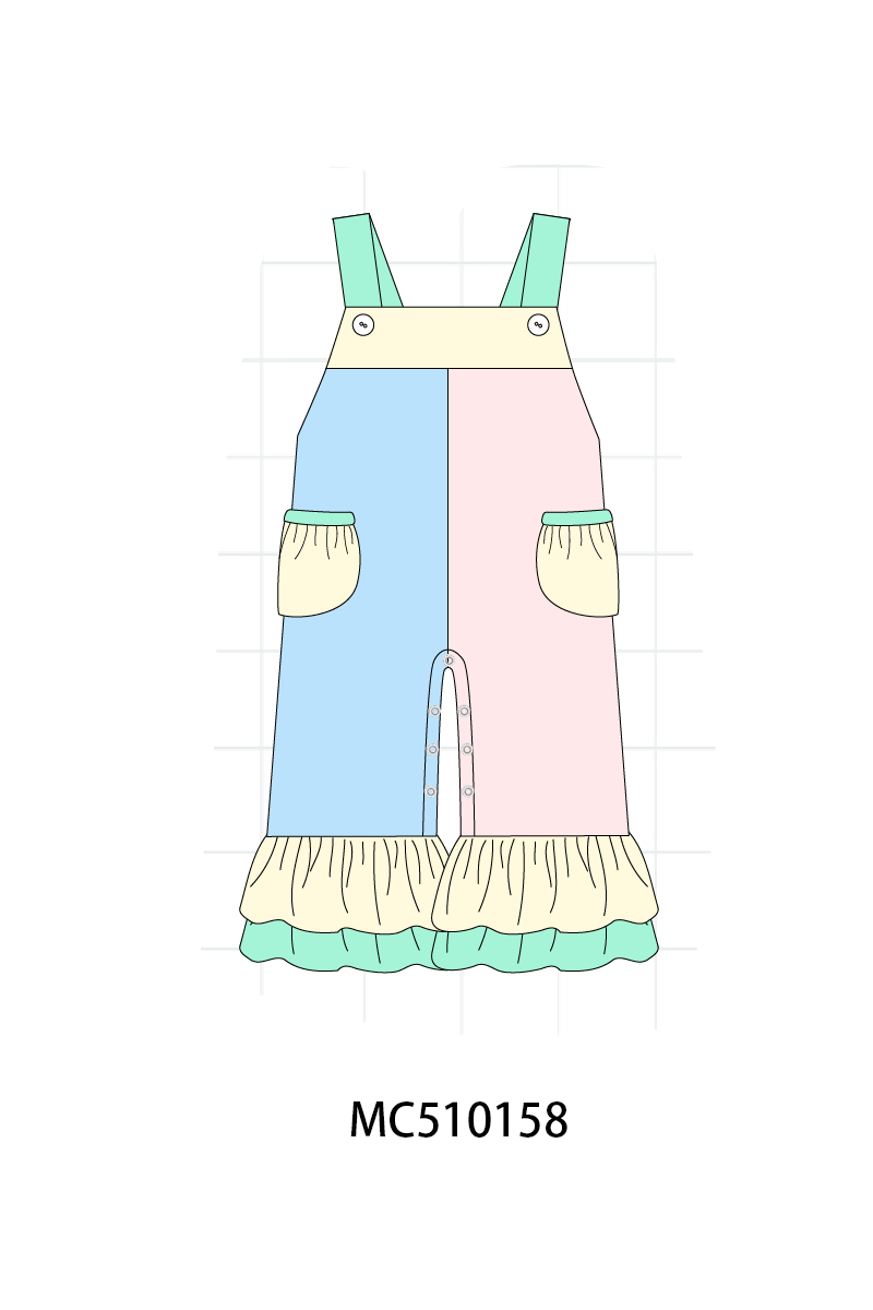 PO23 Color Blocks Ruffle Collection 1 ETA March