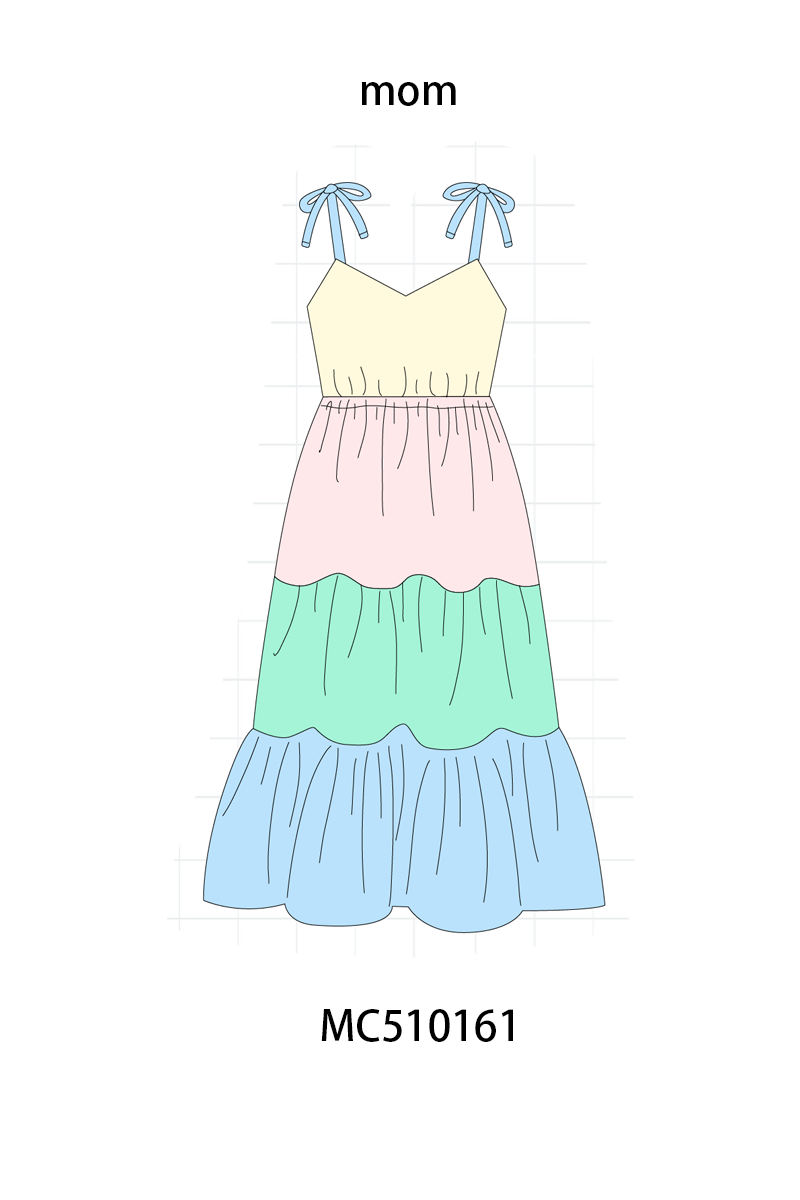 PO23 Color Blocks Ruffle Collection 1 ETA March