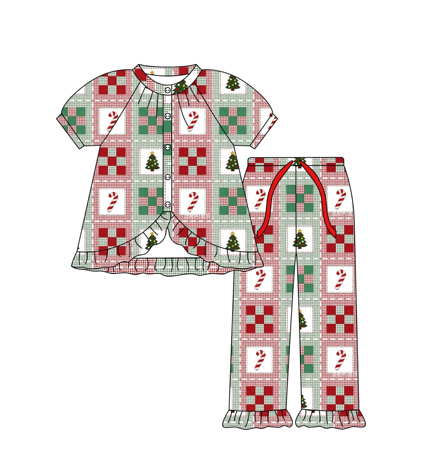 Vintage Christmas Patchwork Bamboo Collection ETA OCTOBER