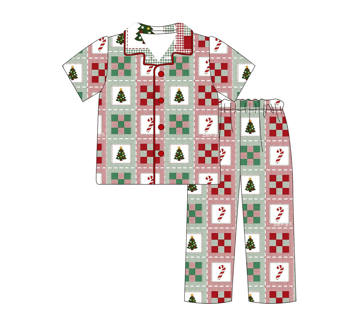 Vintage Christmas Patchwork Bamboo Collection ETA OCTOBER