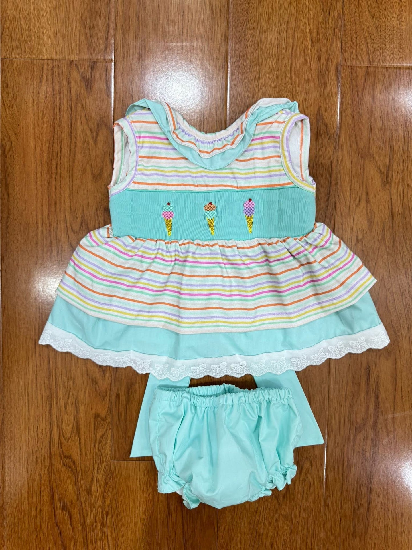 Handsmocked Ice Cream Collection ETA JUNE