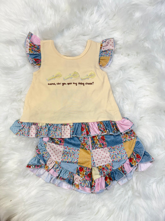 RTS String Cheese Girl Short Set