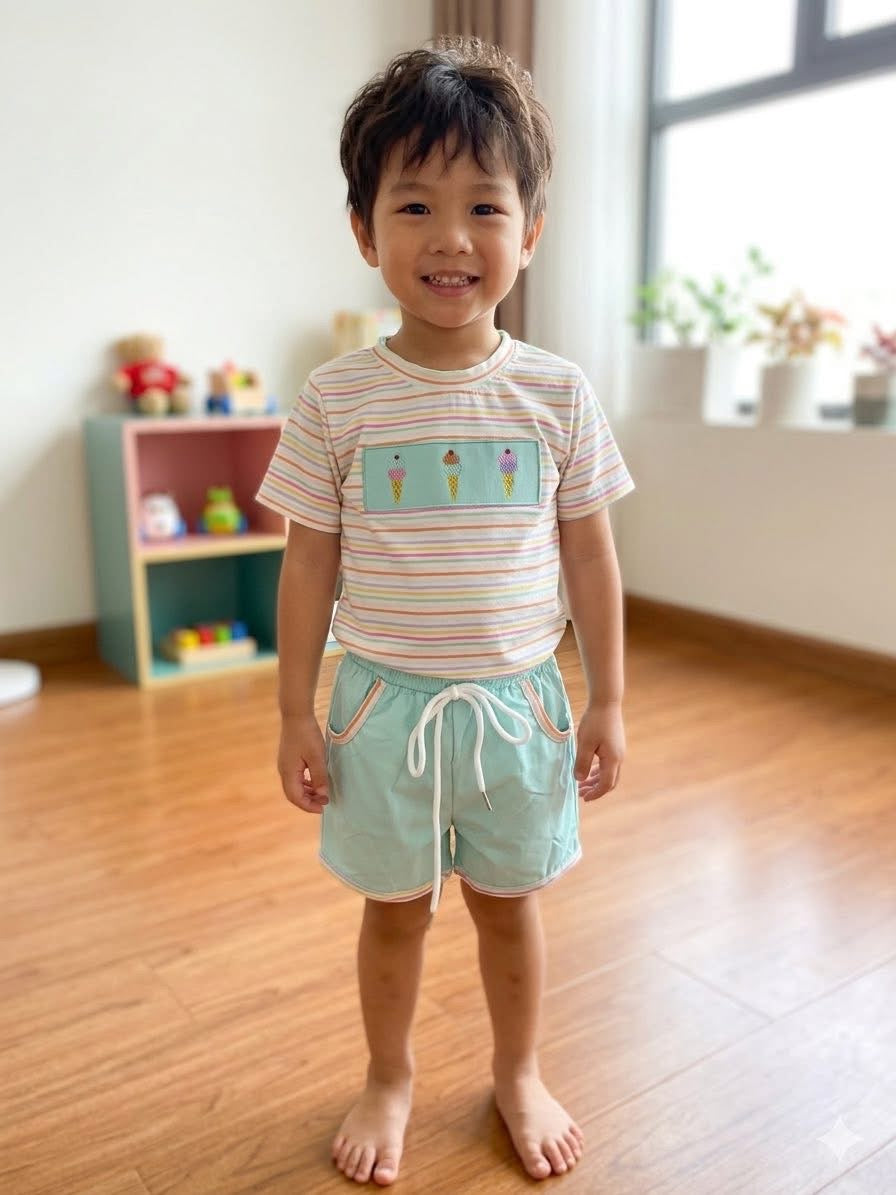 Handsmocked Ice Cream Collection ETA JUNE