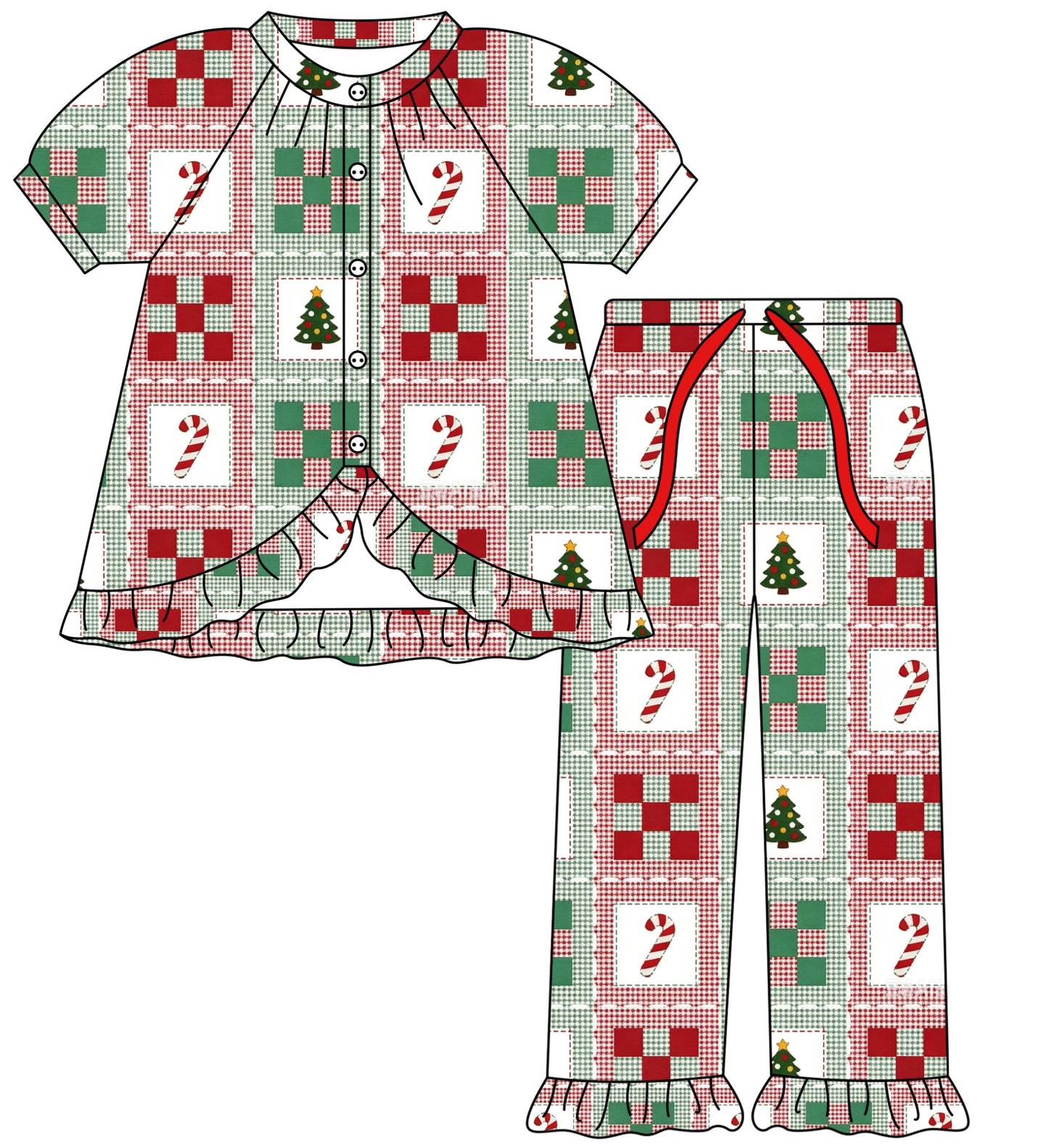 Vintage Christmas Patchwork Bamboo Collection ETA OCTOBER