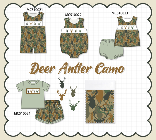 PO23 Camouflage Deer Antler Embroidery Collection ETA March