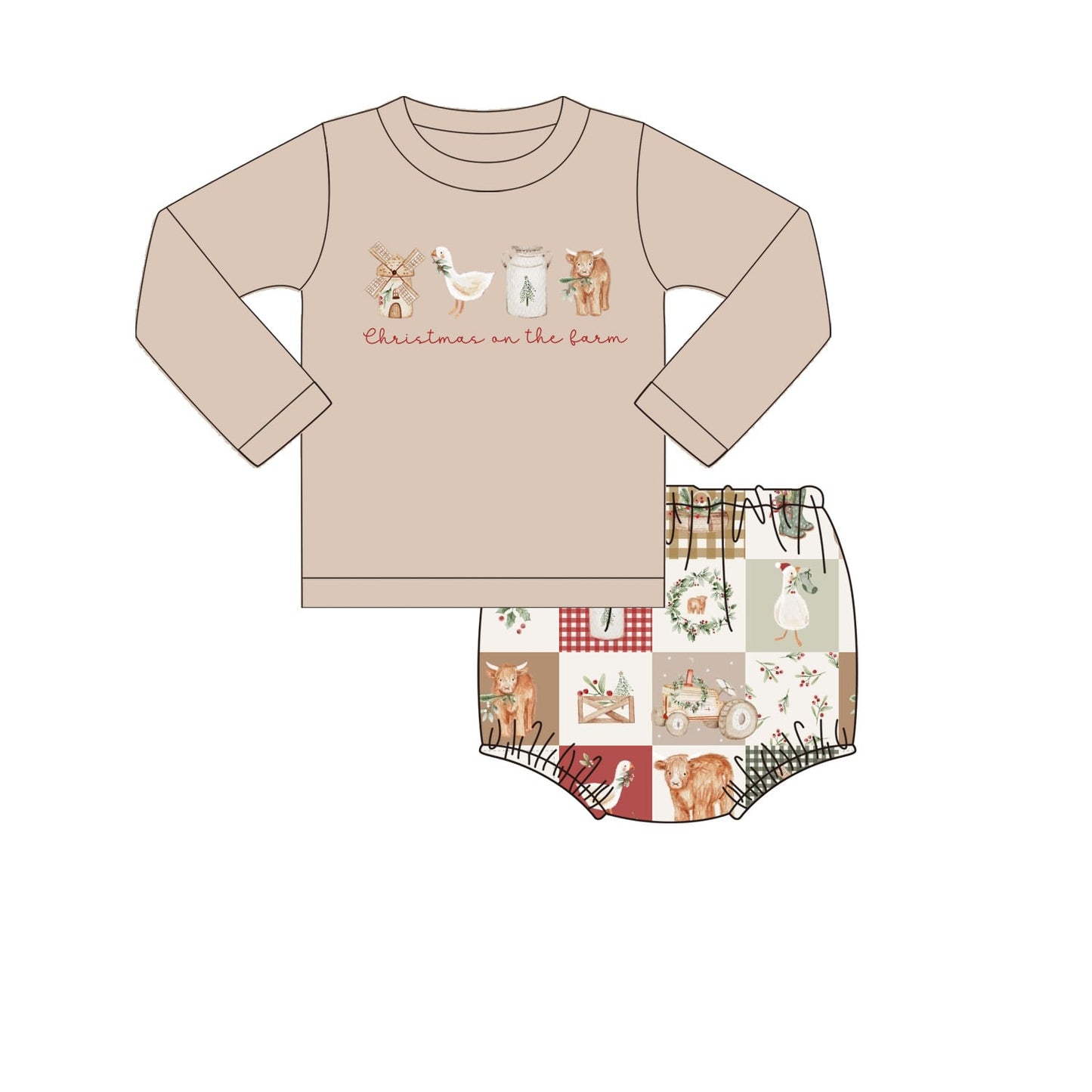 Christmas on the Farm Embroidery Collection ETA September