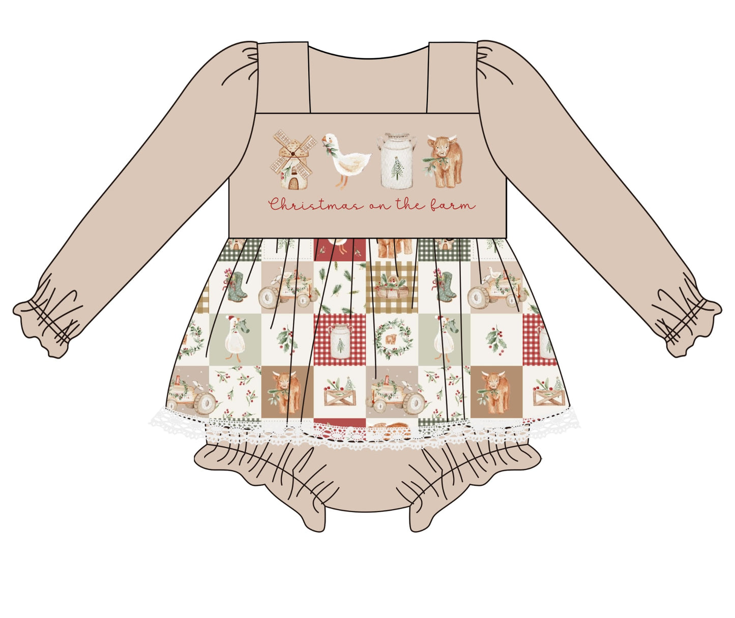 Christmas on the Farm Embroidery Collection ETA September