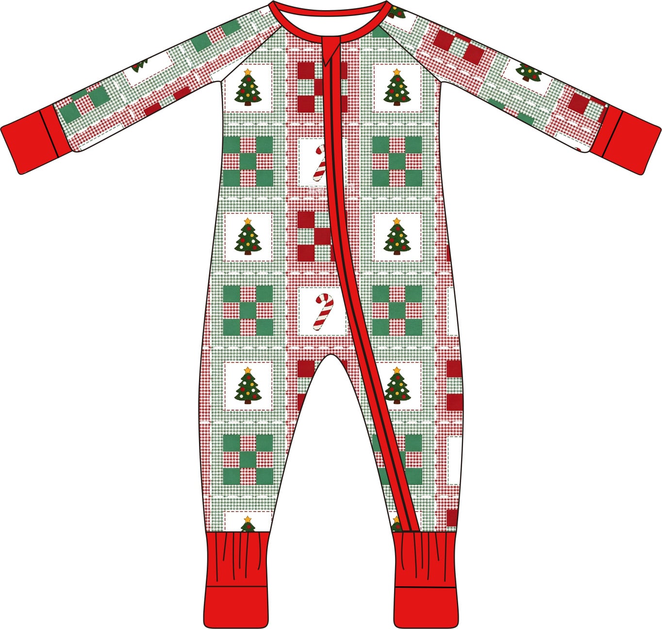 Vintage Christmas Patchwork Bamboo Collection ETA OCTOBER
