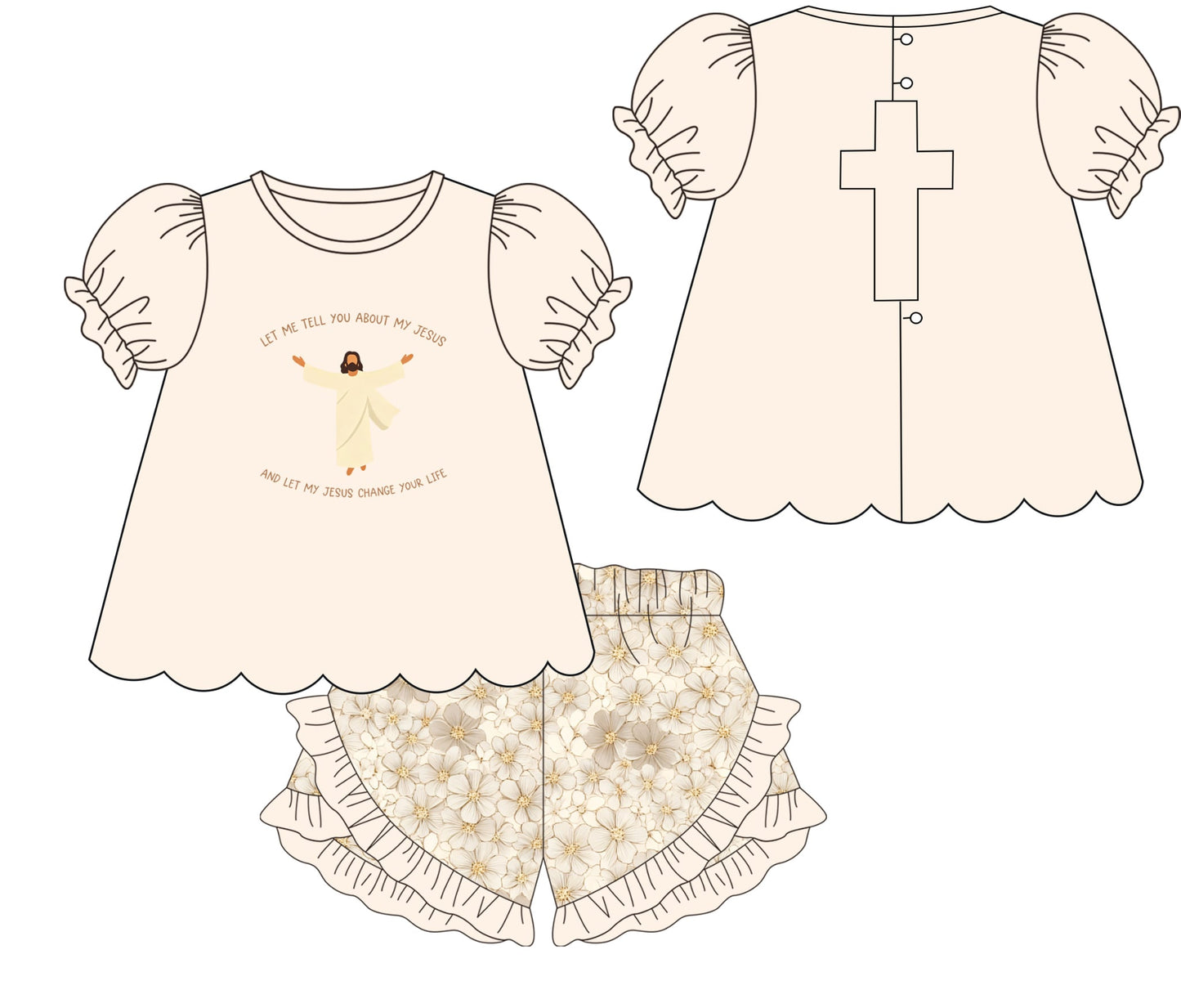 Let my Jesus Change your life Applique Collection ETA OCTOBER