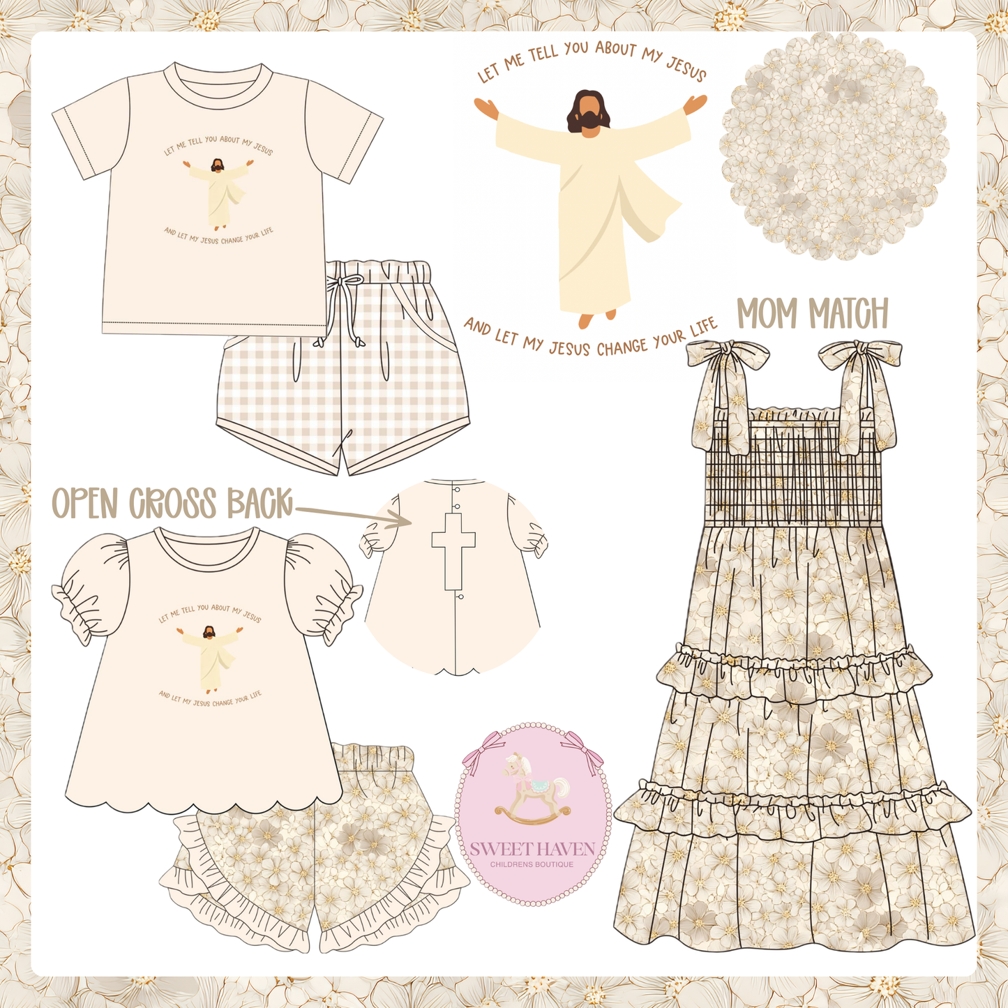 Let my Jesus Change your life Applique Collection ETA OCTOBER