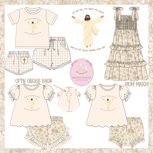 Let my Jesus Change your life Applique Collection ETA OCTOBER