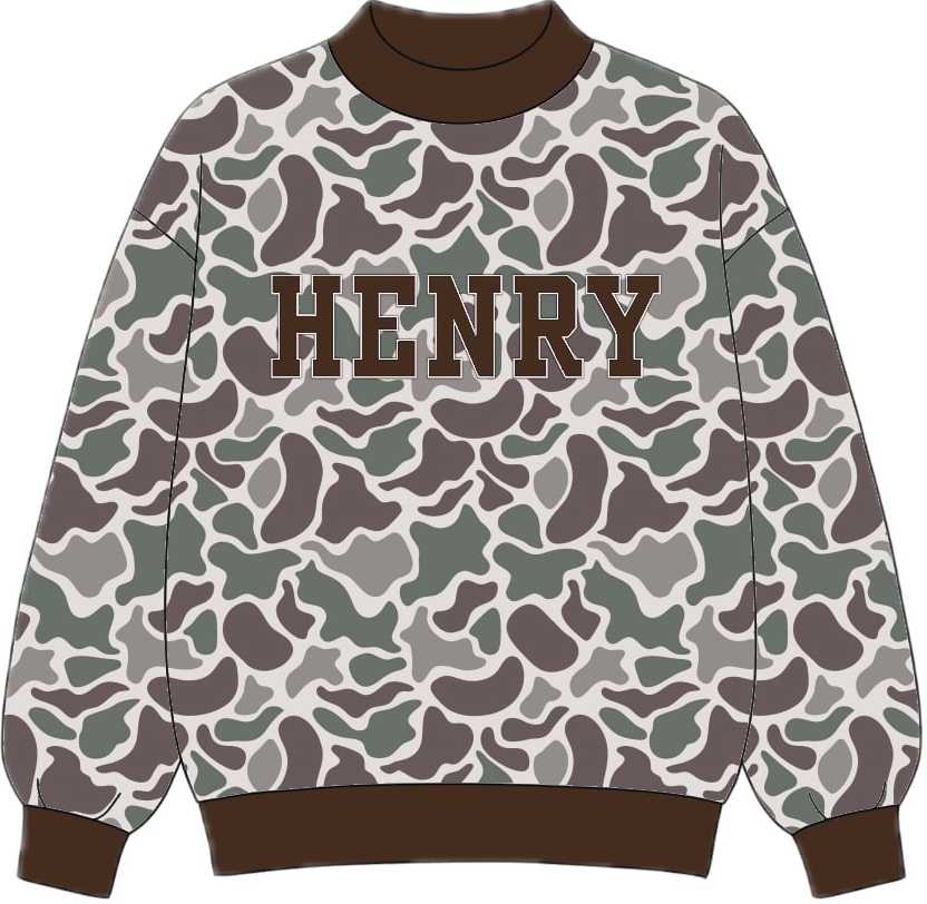 Appliqué Name Camo Collection ETA NOVEMBER
