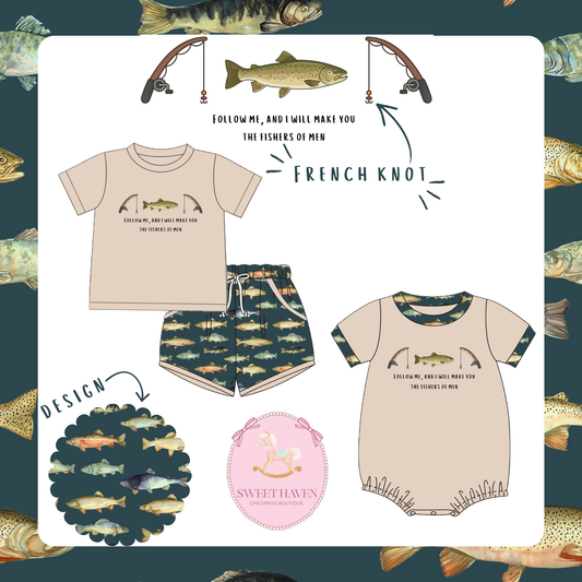 French Knot Fishers of Men Collection ETA JUNE