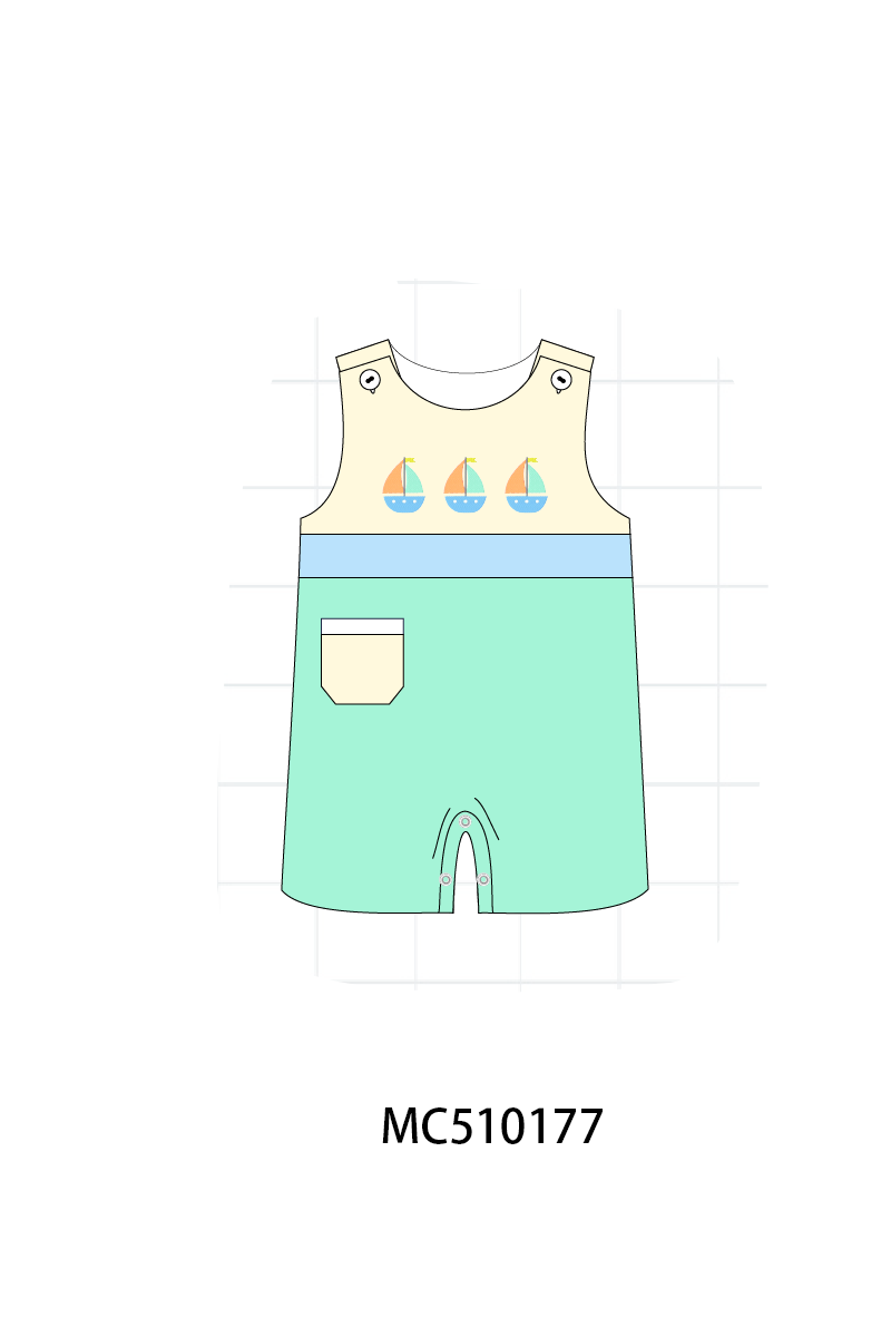 PO23 Colors Blocks Sailboat Embroidery Collection ETA March