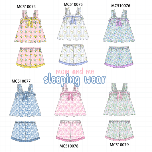 PO23 Multicolored Floral Print MOM Sleeping Wear Collection 2 ETA March